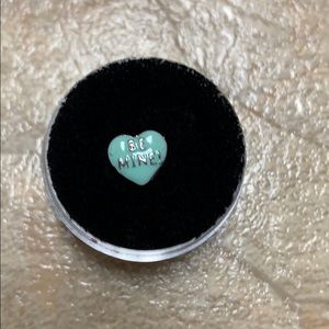 Never used origami owl “be mine” candy heart charm